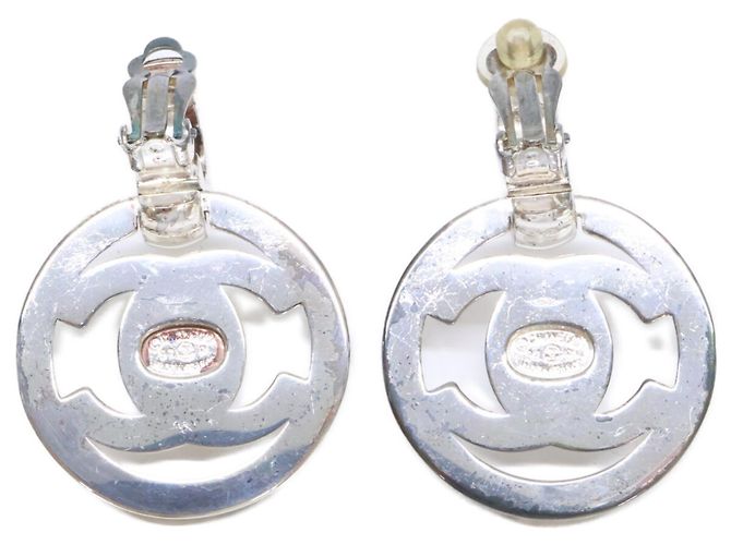 Orecchini a clip Chanel 97P Turnlock Coco Mark - vista 6
