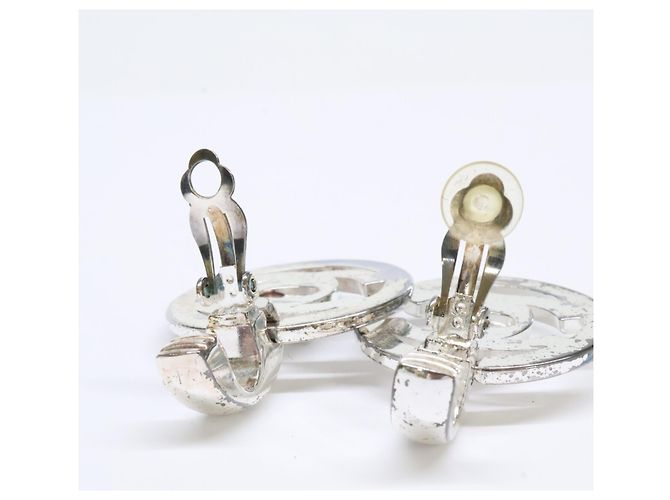 Orecchini a clip Chanel 97P Turnlock Coco Mark - vista 7