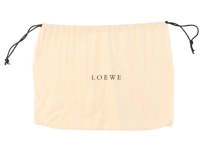 Borsa a tracolla Anagram LOEWE in camoscio e pelle - vista 10