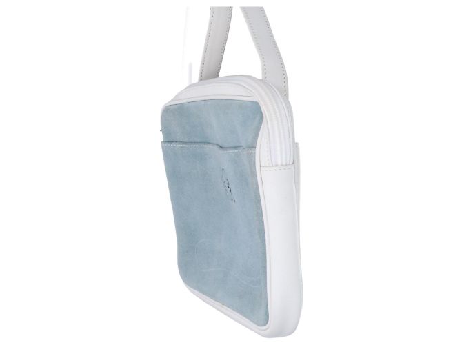 Borsa a tracolla Anagram LOEWE in camoscio e pelle - vista 2
