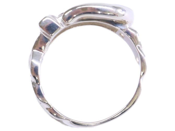 Hermès Anello Band Hermes 925 Boucles Sellier - vista 6