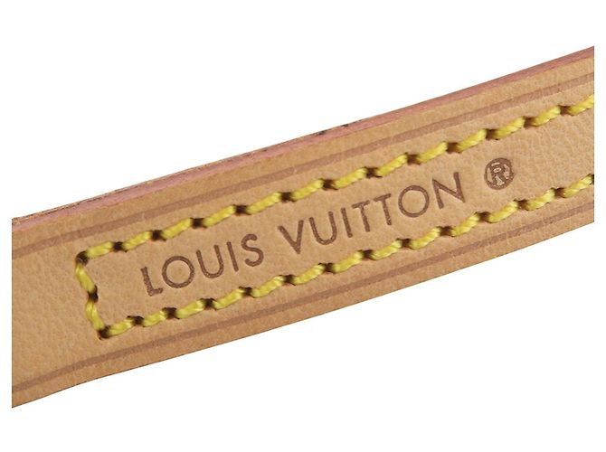 Tracolla in pelle naturale Louis Vuitton - vista 6