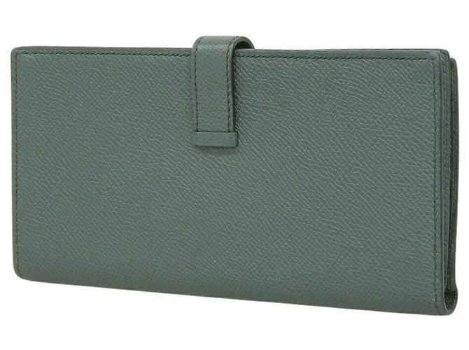 Béarn Hermès Hermes Bearn Soufflé Bi-fold Langer Geldbeutel - Ansicht 2