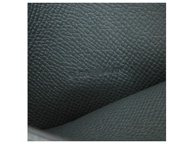 Béarn Hermès Hermes Bearn Soufflé Bi-fold Langer Geldbeutel - Ansicht 6
