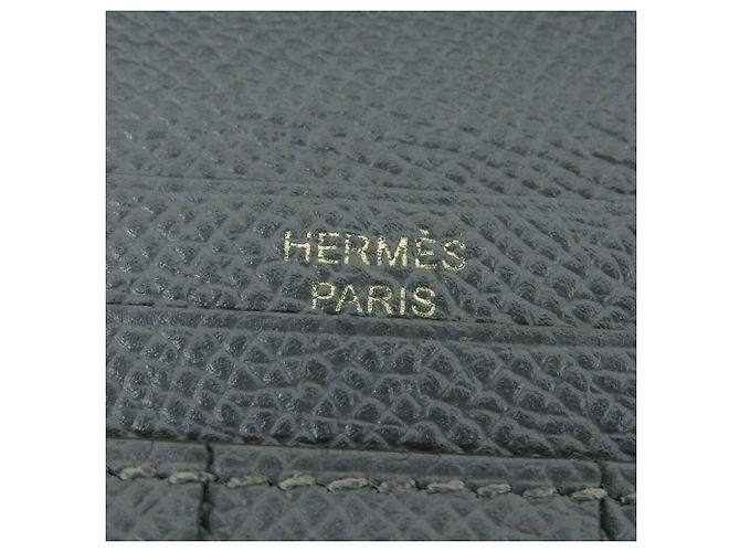 Béarn Hermès Hermes Bearn Soufflé Bi-fold Langer Geldbeutel - Ansicht 7