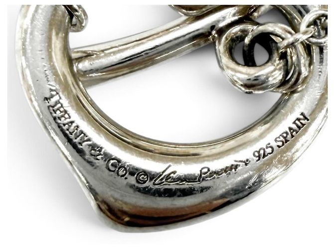 Autre Marque Bracciale Cuore Aperto Elsa Peretti in Perle d'Acqua Dolce 925 Tiffany & Co. - vista 7