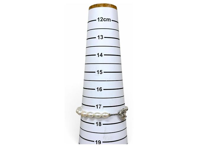 Autre Marque Bracciale Cuore Aperto Elsa Peretti in Perle d'Acqua Dolce 925 Tiffany & Co. - vista 8