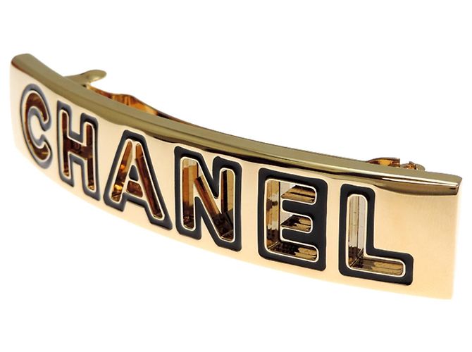 Fermi Chanel con logo placcato oro - vista 2