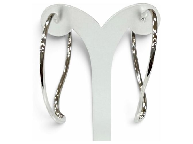 Autre Marque Orecchini a cerchio Open Heart Elsa Peretti di Tiffany & Co. - vista 2
