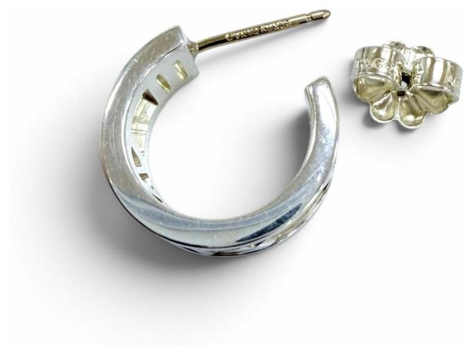 Autre Marque Orecchini a cerchio Tiffany Open Atlas - vista 5