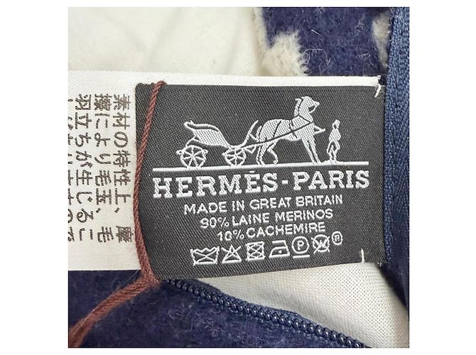 Hermès Almofada HERMES Avalon 3 PM em lã e cashmere - vista 6
