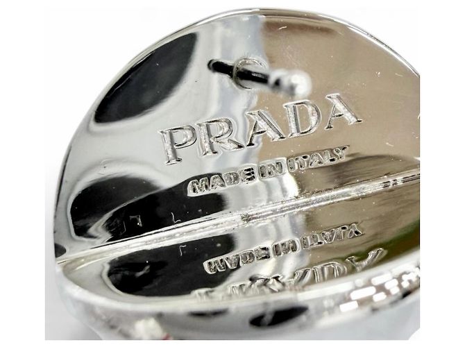 Prada 1I0239 Triangle Logo Crystal Ball Ohrringe - Ansicht 6