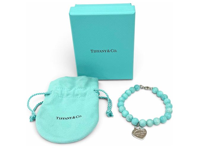 Autre Marque Bracciale con charm Amazonite 925 Tiffany & Co. - vista 2