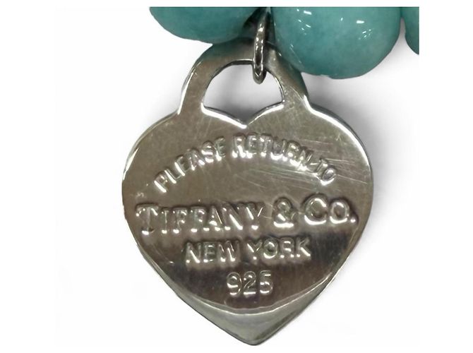 Autre Marque Bracciale con charm Amazonite 925 Tiffany & Co. - vista 4