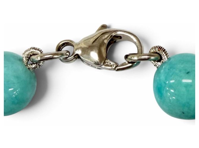 Autre Marque Bracciale con charm Amazonite 925 Tiffany & Co. - vista 8