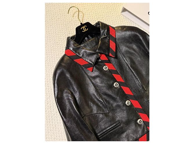 Chanel 20S Paris Rooftops Lederjacke - Ansicht 5