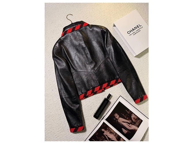 Chanel 20S Paris Rooftops Lederjacke - Ansicht 7