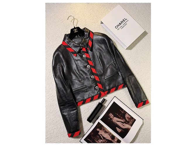 Chanel 20S Paris Rooftops Lederjacke - Ansicht 9