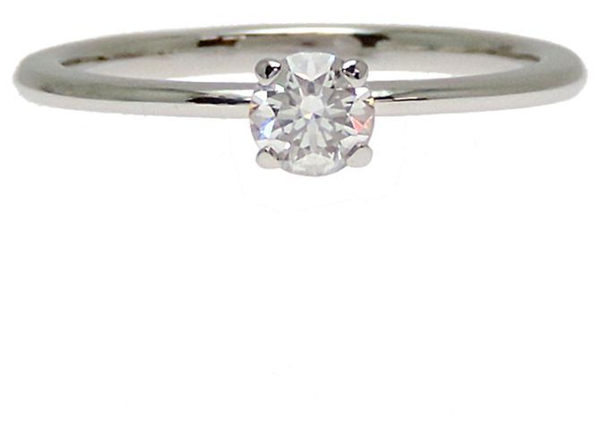 Autre Marque Tiffany & Co. Ehering aus Platinal 950 mit Diamanten - Ansicht 4