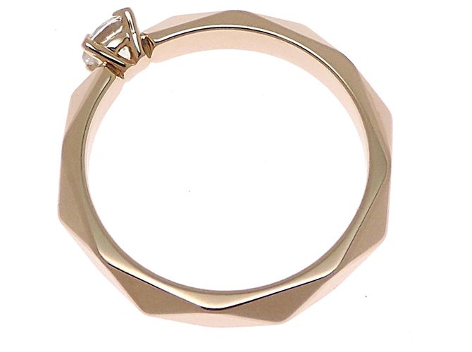 Anello Fascia Boucheron Oro Rosa e Diamanti - vista 2
