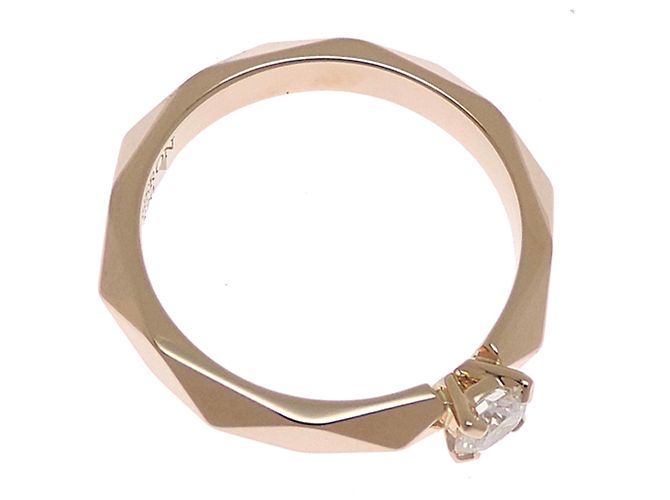 Anello Fascia Boucheron Oro Rosa e Diamanti - vista 3