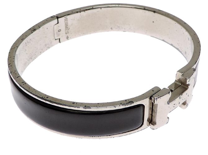 Hermès Bracciale con ciondoli placcati oro Hermes - vista 2