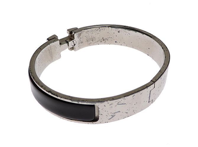 Hermès Bracciale con ciondoli placcati oro Hermes - vista 3