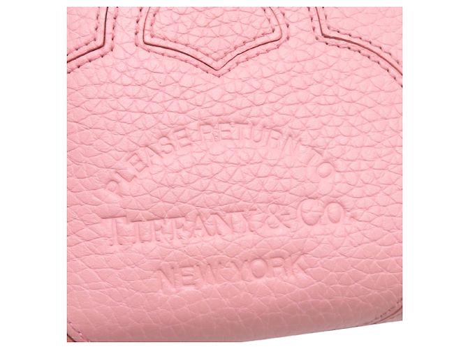 Autre Marque Cartera larga de piel rosa Tiffany & Co. - vista 9