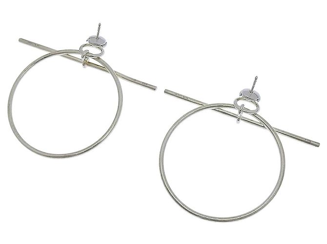 Hermès Hermes Silver 925 Hängeohrringe - Ansicht 2