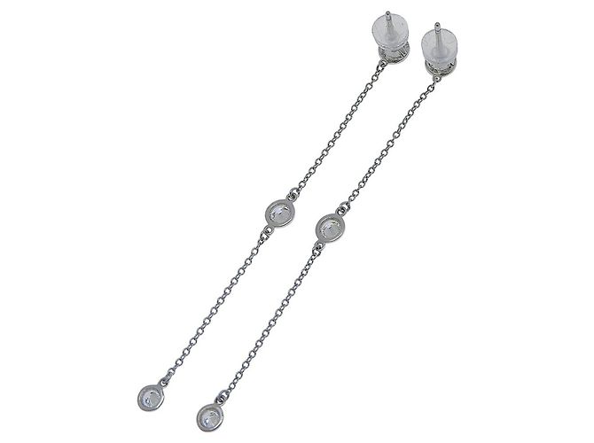 Autre Marque Orecchini a goccia in platino Tiffany & Co. - vista 2
