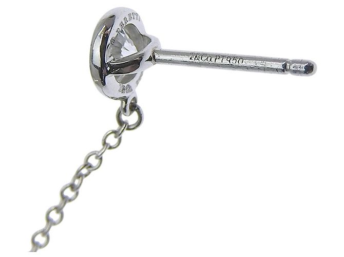Autre Marque Orecchini a goccia in platino Tiffany & Co. - vista 4
