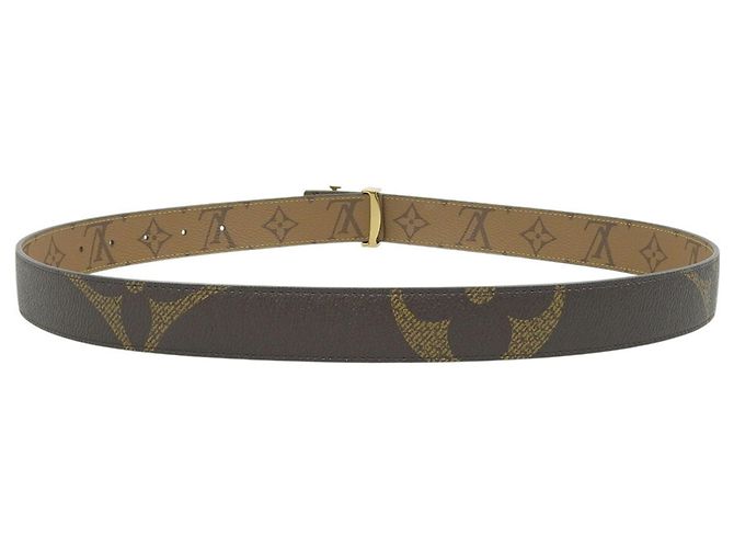 Louis Vuitton Monogram Reverse Ceinture LV Iconic 30mm Reversible Belt - vista 3