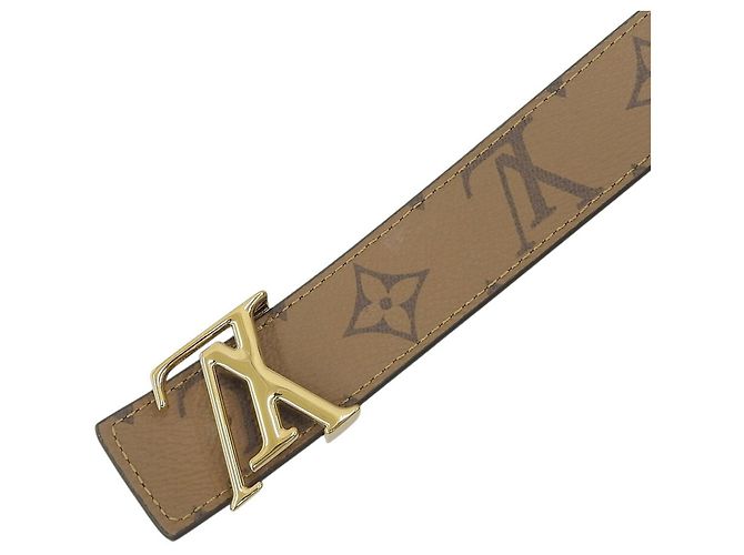 Louis Vuitton Monogram Reverse Ceinture LV Iconic 30mm Reversible Belt - vista 4