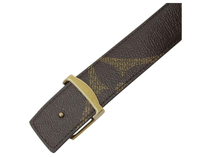 Louis Vuitton Monogram Reverse Ceinture LV Iconic 30mm Reversible Belt - vista 5