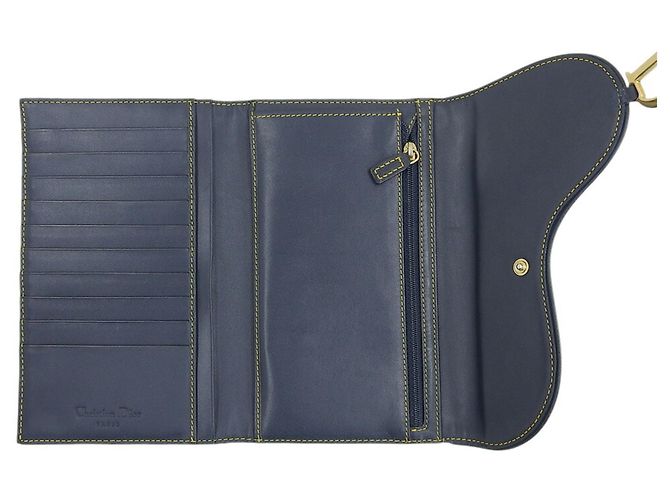 Cartera larga Christian Dior Trotter Saddle - vista 9