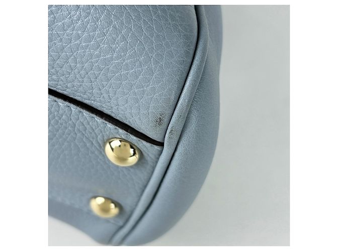 Borsa Tote piccola in pelle Gucci Bamboo Shopper - vista 3