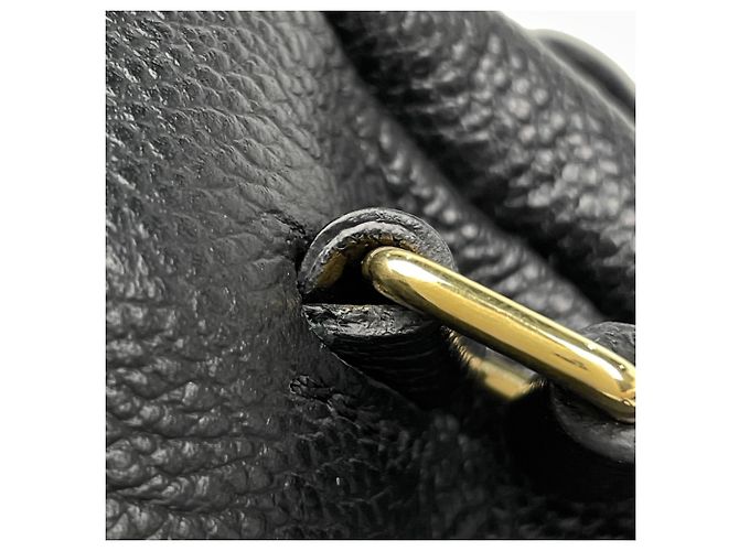 Zaino Louis Vuitton Sorbonne in Monogram Empreinte Noir - vista 5
