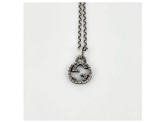 Gucci Interlocking G Silberkette - Ansicht 2