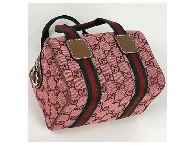 Borsa a mano Gucci Sherry Line Rosa - vista 2