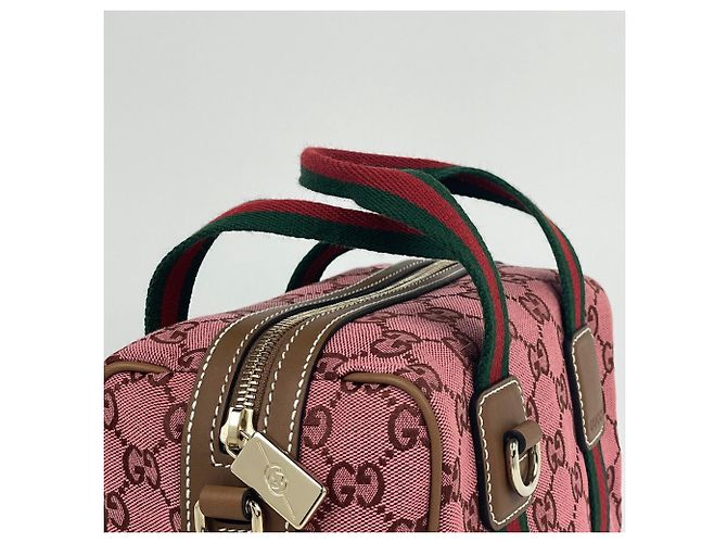 Borsa a mano Gucci Sherry Line Rosa - vista 4