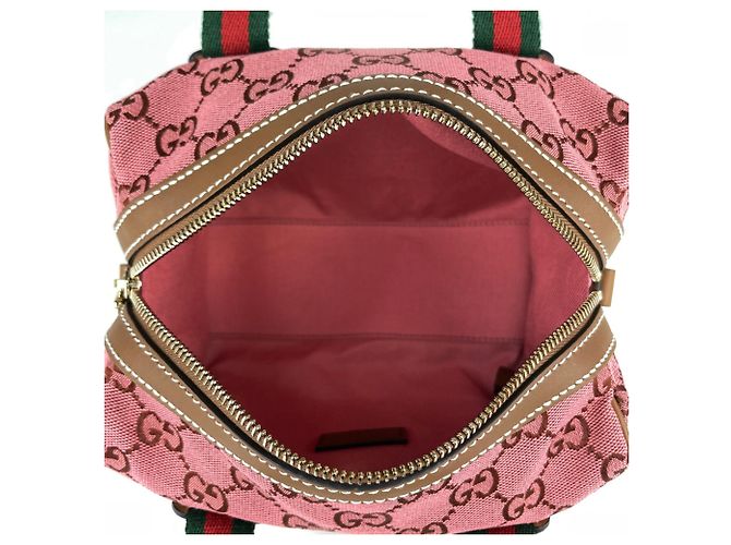Borsa a mano Gucci Sherry Line Rosa - vista 6
