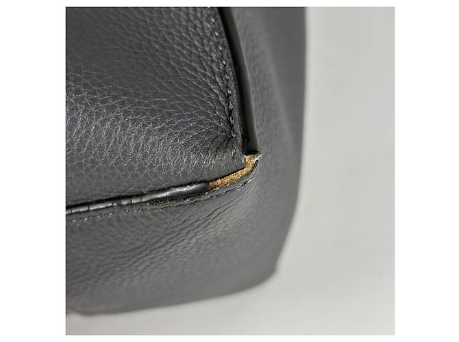 Loewe Shopper aus grauem Leder - Ansicht 3