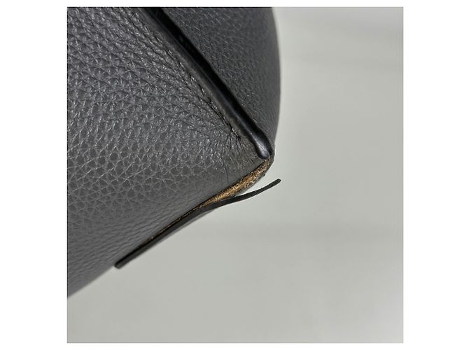 Loewe Shopper aus grauem Leder - Ansicht 4