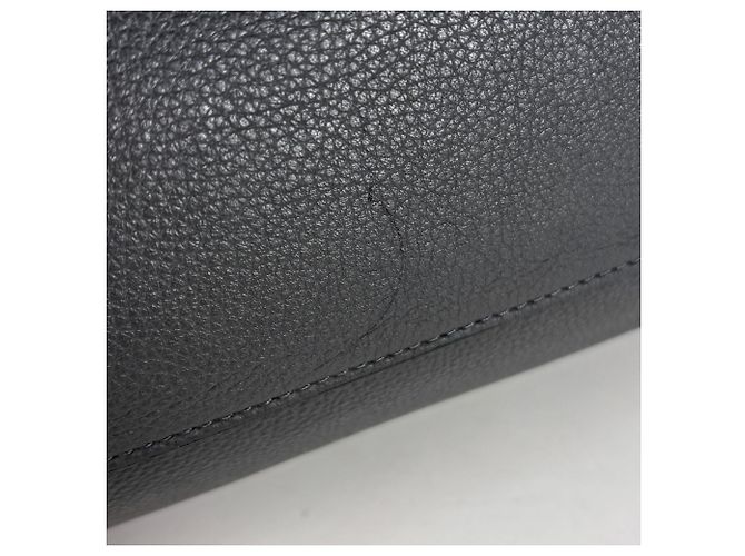Loewe Shopper aus grauem Leder - Ansicht 5
