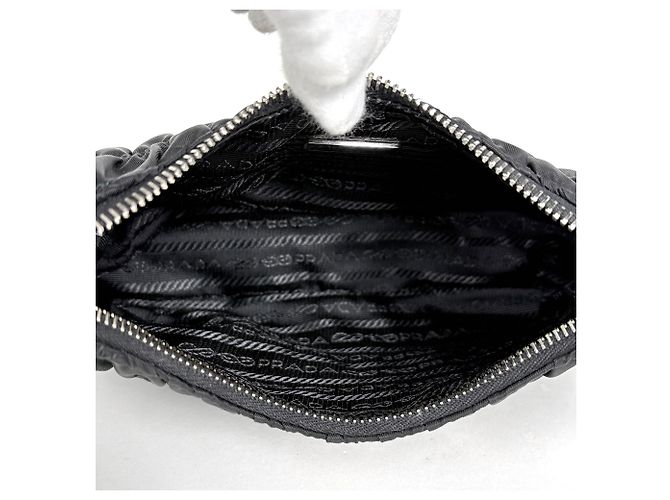 Borsa a mano Prada da donna in nero - vista 6