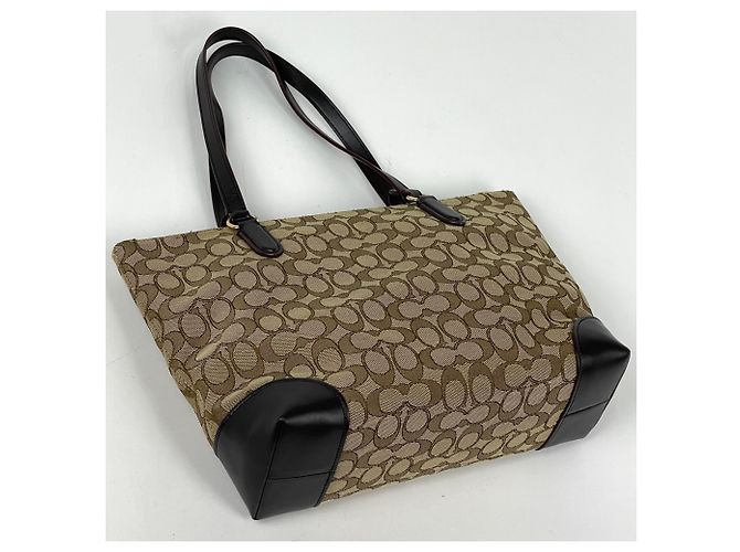 Borsa Tote Coach Signature Canvas - vista 2