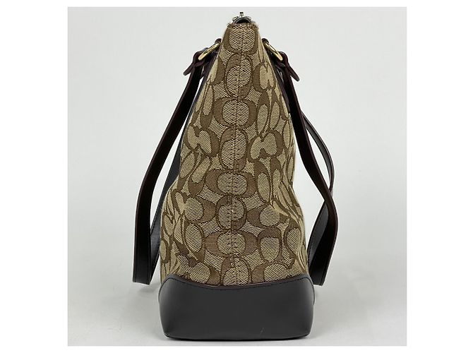 Borsa Tote Coach Signature Canvas - vista 6
