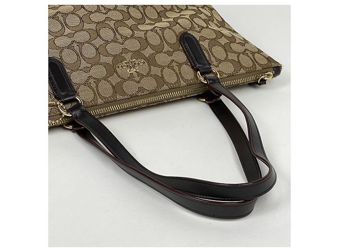 Borsa Tote Coach Signature Canvas - vista 7