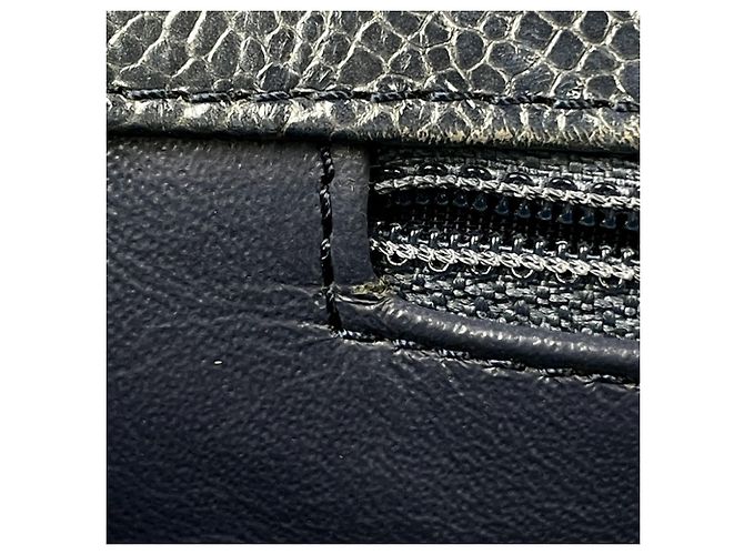 Borsa a tracolla Chanel Blue Matelassé - vista 7