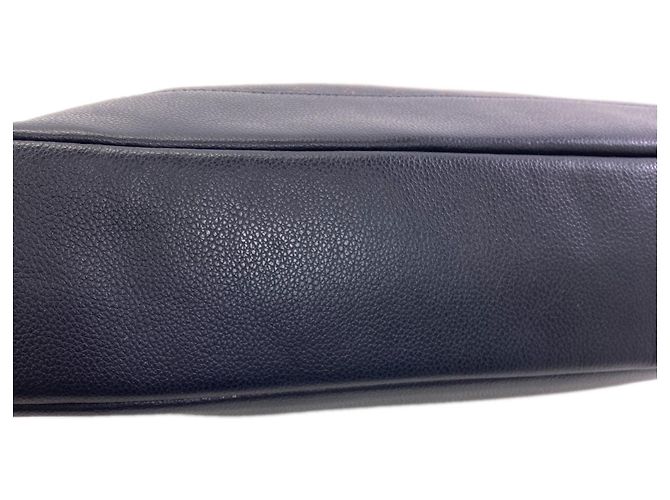Borsetta in pelle Coach blu navy - vista 10